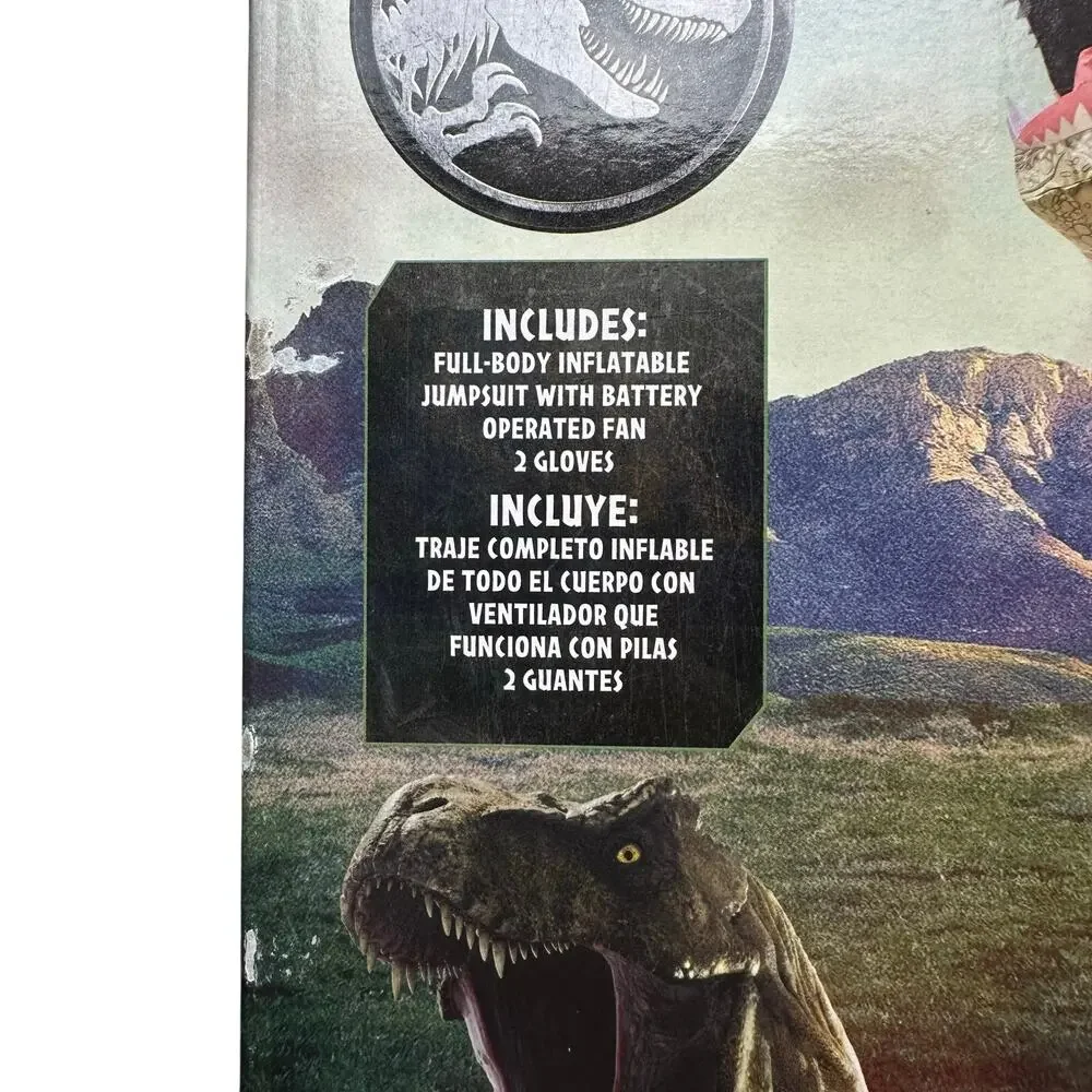 Jurassic World | Boy | Rubies Inflatable T-Rex Party Halloween Costume | OS